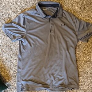 Under Armour Men's Charcoal Polo Shirt
